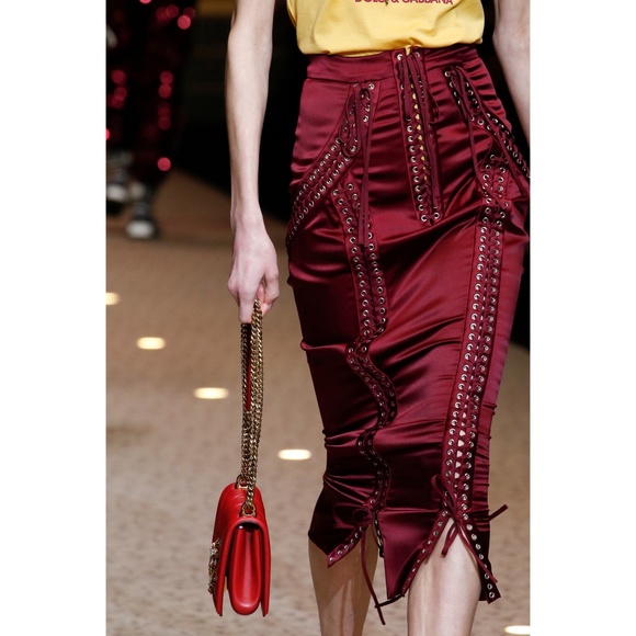 Dolce & Gabbana Dresses & Skirts - SOLD -Dolce & Gabbana Fall 2018 Runway Look 38 Skirt